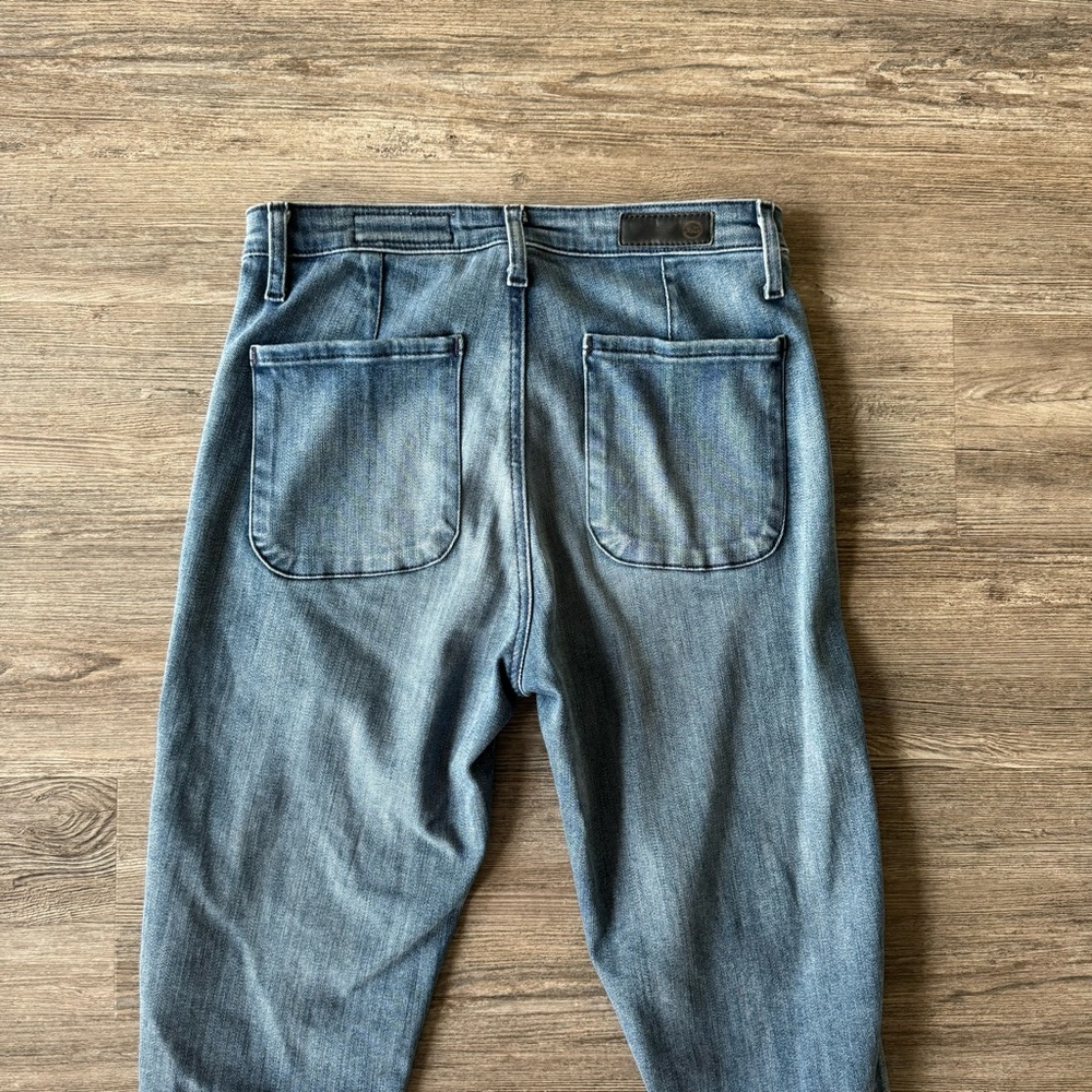 Adriano Goldschmied Anthropologie Retro Stevie Slim Straight Skinny Jeans 27 - Picture 8 of 9